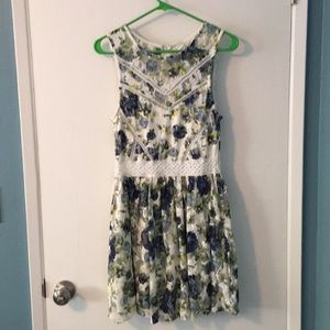 Floral Short Dress